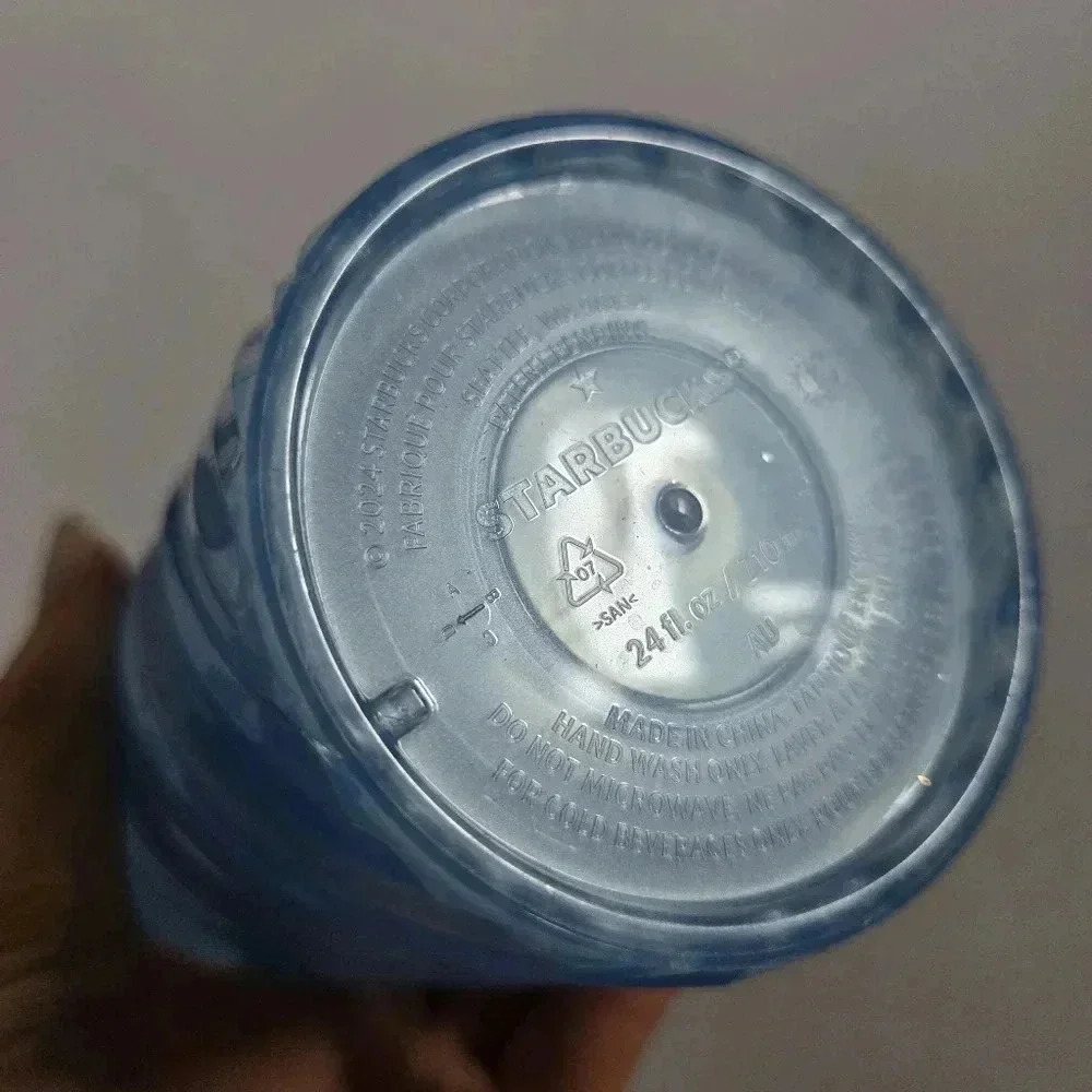 Starbucks Summer 2024 Blue Swirl Venti Tumbler - Picture 3 of 5